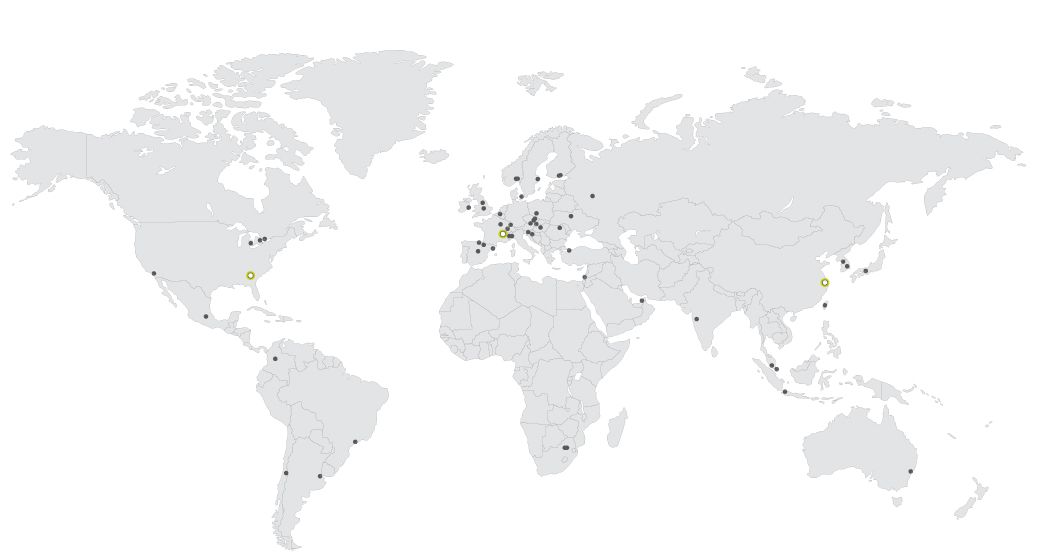 Worldwide Locations Gravotech